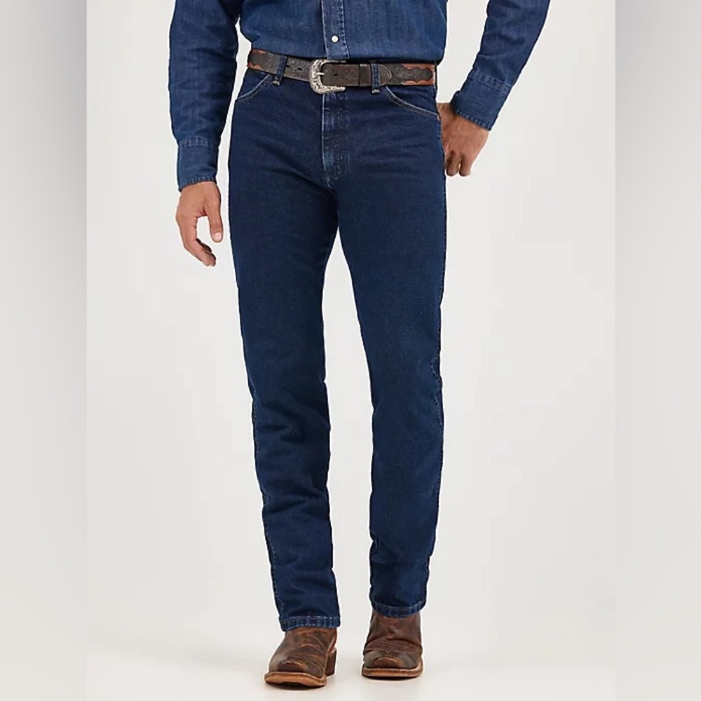 Dark Blue Wrangler Denim